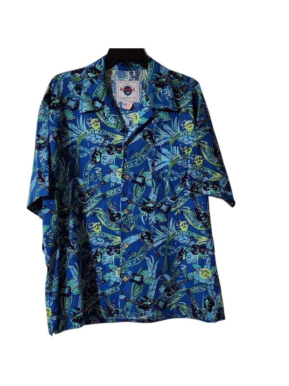 Hard Rock Cafe Mens Shirt Short Sleeve Size Small
